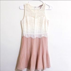 Summer Lace & Chiffon Dress
